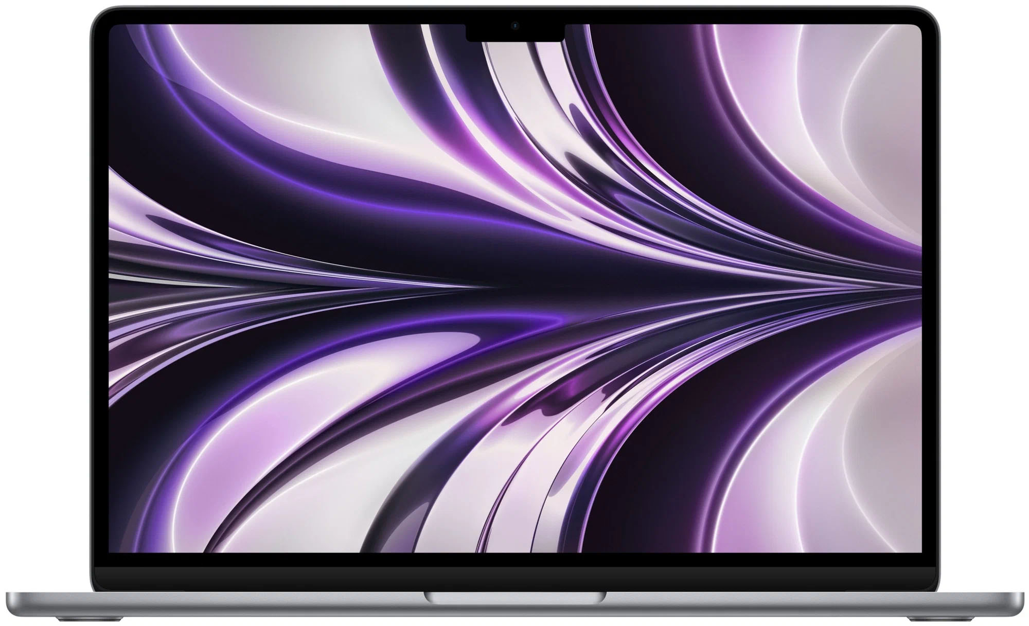 Ноутбук Apple MacBook Air 13 2022, RAM 16 ГБ, Cерый космос, SSD 256 ГБ, Apple graphics 8-core детальное изображение - 1