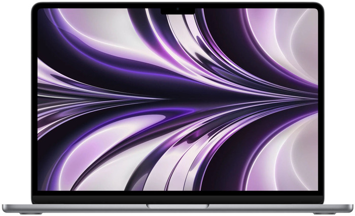 Ноутбук Apple MacBook Air 13 2022, RAM 16 ГБ, Cерый космос, SSD 256 ГБ, Apple graphics 8-core №1
