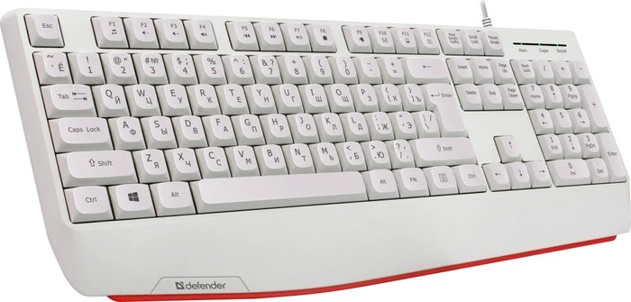 Клавиатура Defender Atom HB-546, 45547, Белый №2