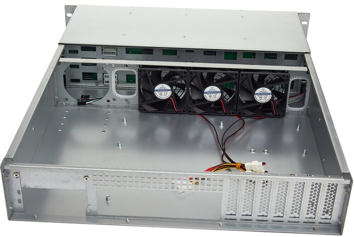 Серверный корпус ExeGate Pro 2U550-HS12/1U-700ADS, 700 Вт, Черный №2