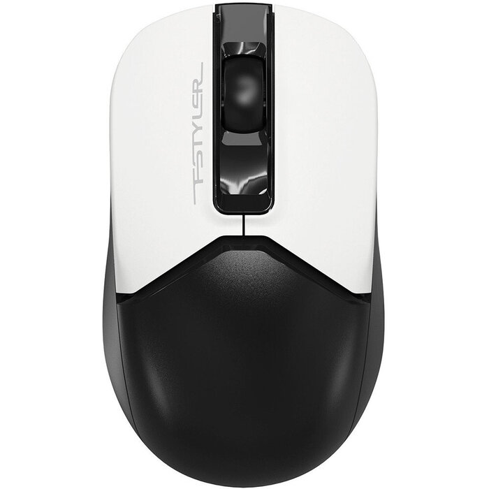 Мышь A4Tech Fstyler FG12 Panda, Белый, Черный №4
