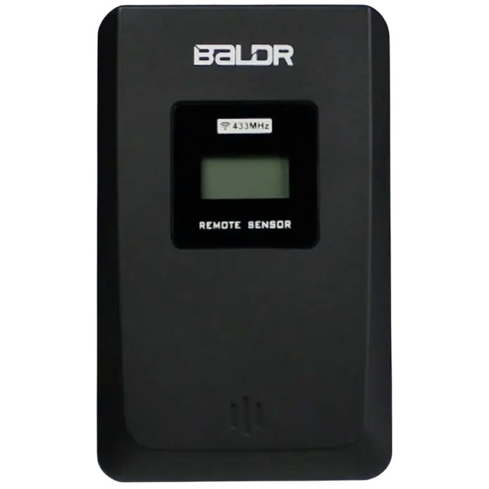 Метеостанция BALDR B0340ST2H2, Черный детальное изображение - 3
