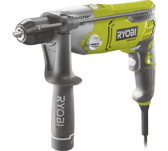 Ударная дрель Ryobi RPD1010K 5133002058, 1010 Вт детальное изображение - 1