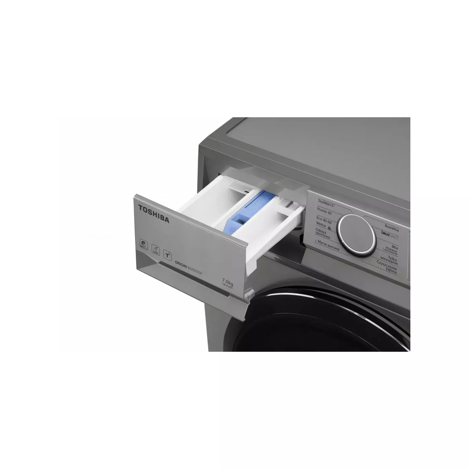Стиральная машина Toshiba TW-BL80A2PL SS, Серебристый детальное изображение - 4