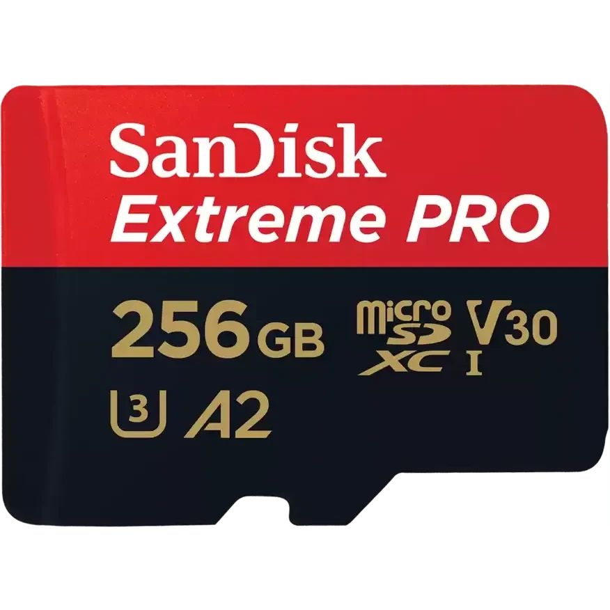 Карта памяти SanDisk Extreme Pro MicroSD (SDSQXCD-256G-GN6MA), 256 Гб детальное изображение - 1