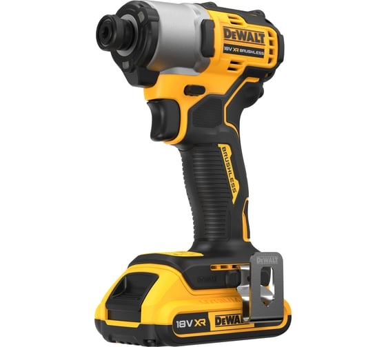 Аккумуляторный ударный гайковерт DeWALT DCF840D2T-QW, 18 В, 192 Нм, 2 А·ч детальное изображение - 5