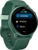 Умные часы Garmin Vivoactive 6 42 мм, Яшмовый с зеленым ремешком вариант - 6