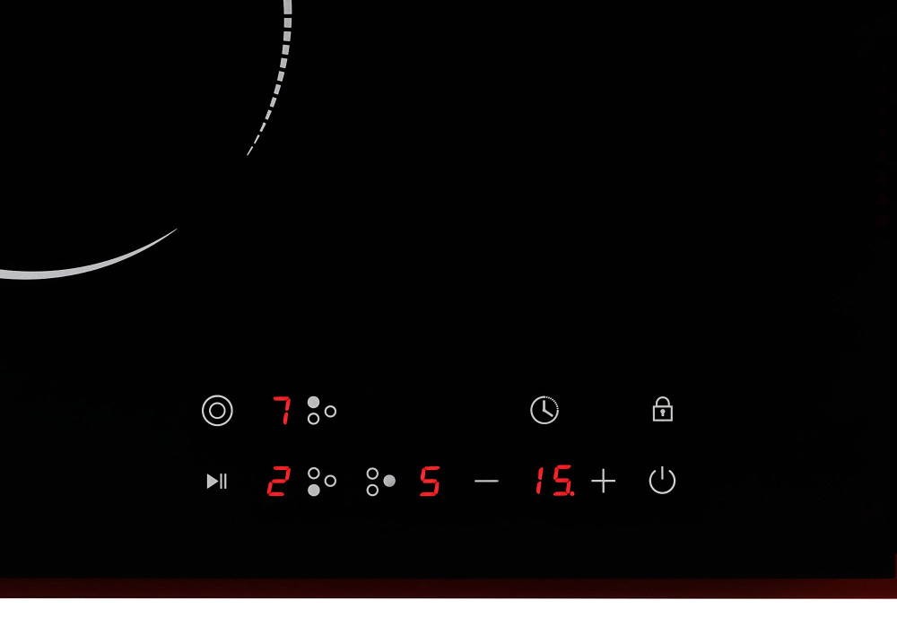 Варочная поверхность Krona TEMPO 45 BL, Черный детальное изображение - 2