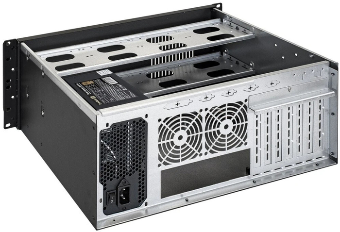 Серверный корпус ExeGate Pro 4U300-08/1100PPH-SE, 1100 Вт, Черный №2