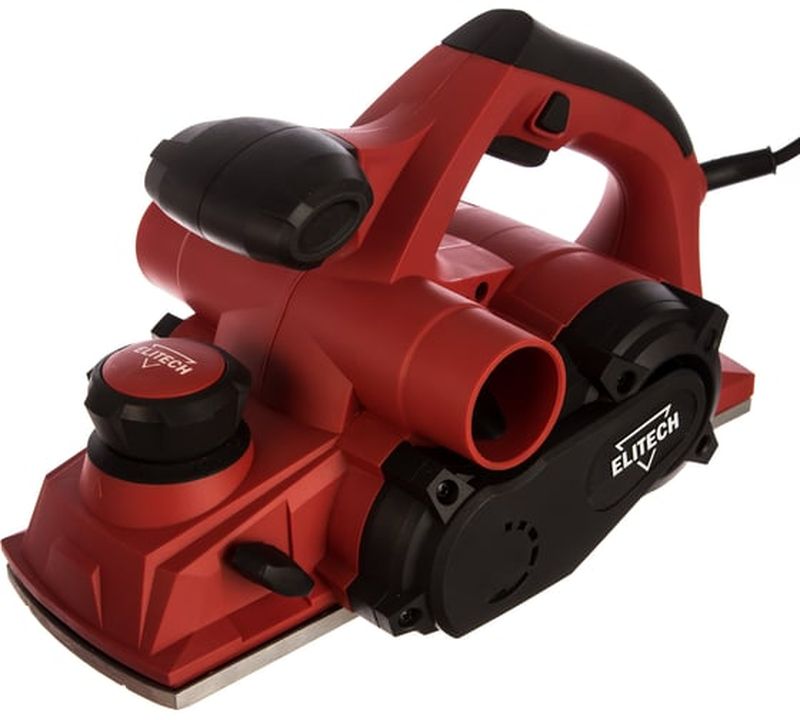 Электрический рубанок Elitech Р 110К, 1000 Вт,  Красный детальное изображение - 5