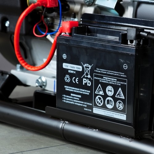 Генератор бензиновый FUBAG BS 7500 XD ES Duplex 46712, 7 кВт, Красный детальное изображение - 5