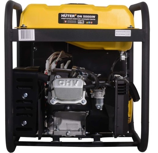 Сварочный генератор HUTER DN5000iW 64/1/93, 4.2 кВт, Черный детальное изображение - 6