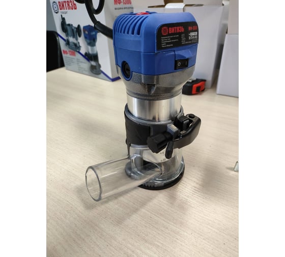 Фрезерная машина ВИТЯЗЬ МФ 18022005, 1300 Вт, Синий детальное изображение - 6