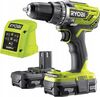 Аккумуляторная дрель-шуруповерт Ryobi ONE+ R18DD3-220S 5133003348, 18 В, 50 Нм, 2 А·ч  вариант - 2