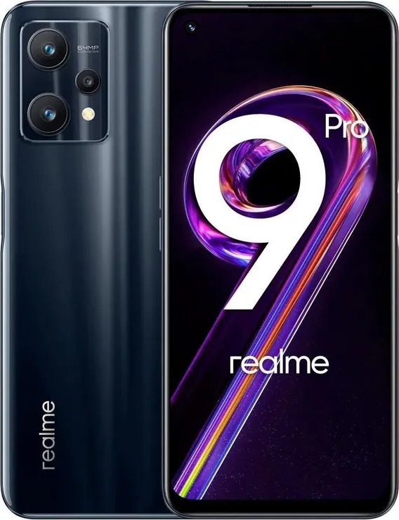 Смартфон Realme 9 Pro 5G 6/128 ГБ EU, Черный, Dual nano SIM детальное изображение - 1