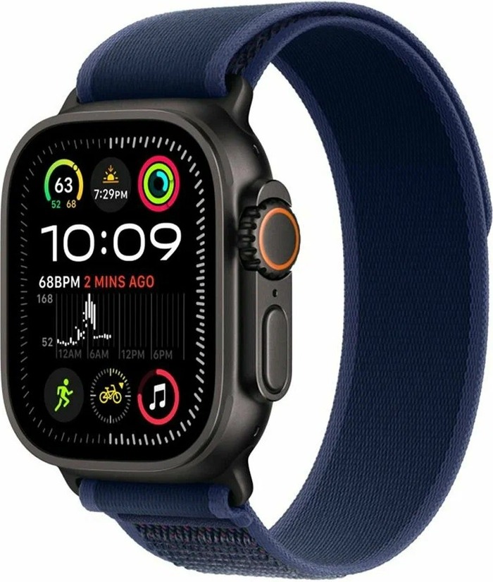 Умные часы Apple Watch Ultra 2 49 мм Titanium Case with Blue Alpine Loop (М) №1