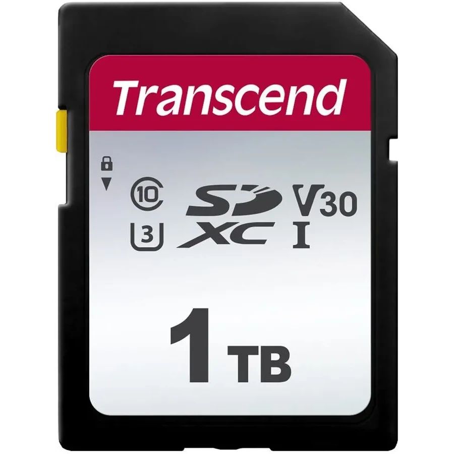 Карта памяти Transcend 300S SD (TS1TSDC300S), 1 Тб детальное изображение - 1