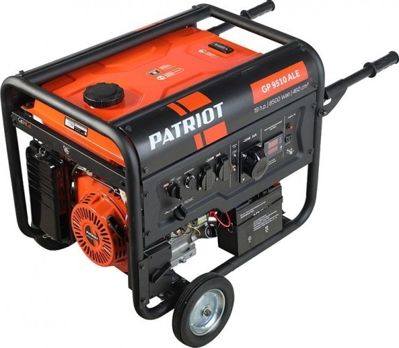 Генератор бензиновый PATRIOT GP 9510 ALE 474101805, 8 кВт, Черный детальное изображение - 3