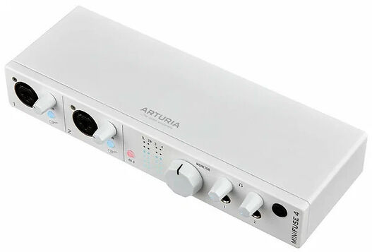 Звуковая карта Arturia MiniFuse 4, Белый детальное изображение - 3