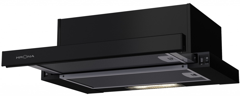Вытяжка Krona KAMILLA 500 BLACK, Черный детальное изображение - 4