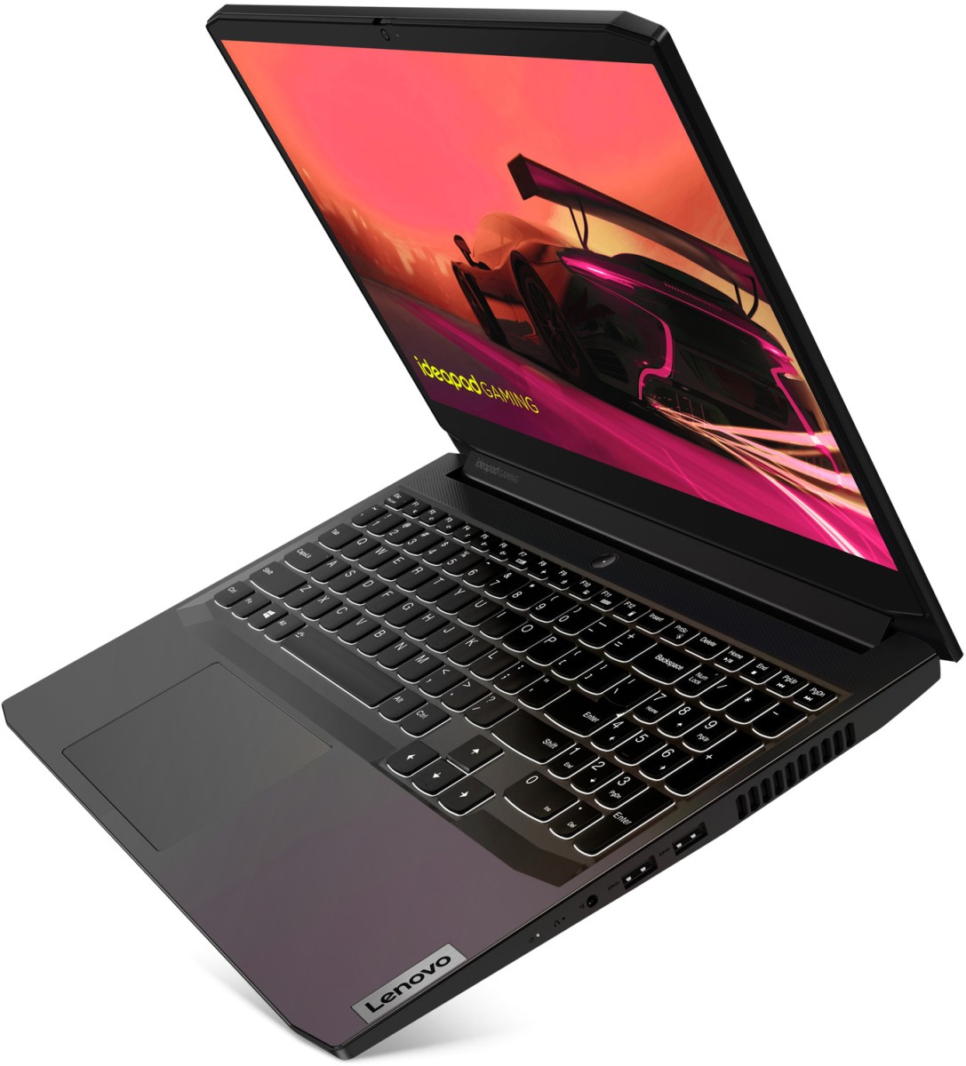 Ноутбук Lenovo IdeaPad Gaming 3 15ACH6, 82K2014RPB, RAM 8 ГБ, SSD 512 ГБ, Черный детальное изображение - 4