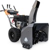 Снегоуборщик бензиновый VILLARTEC WB1176E, 11 л.с., 8000 Вт, Серый/Оранжевый вариант - 5