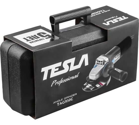 Угловая шлифмашина TESLA TAG950C, 125 мм, 11000 об/мин, 950 Вт детальное изображение - 9