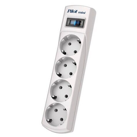 Сетевой фильтр Pilot mini, 3 м, Белый детальное изображение - 2
