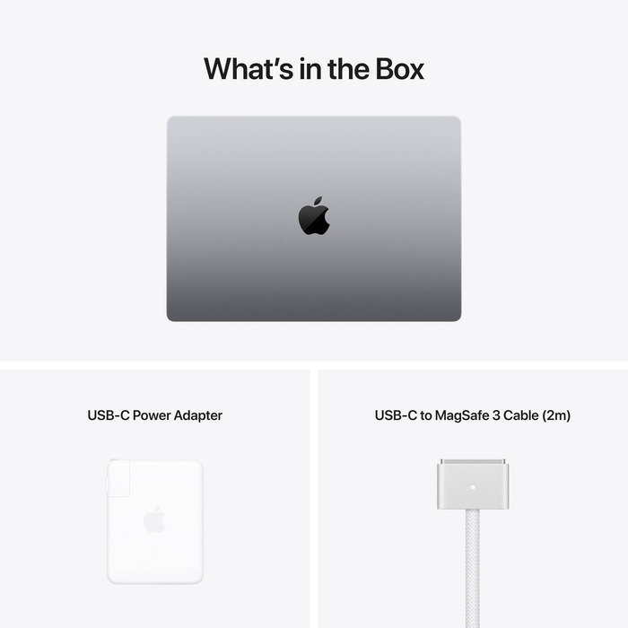 Ноутбук Apple MacBook Pro 2021, RAM 16 ГБ, Серебристый, SSD 1 ТБ, Apple graphics 16-core №8