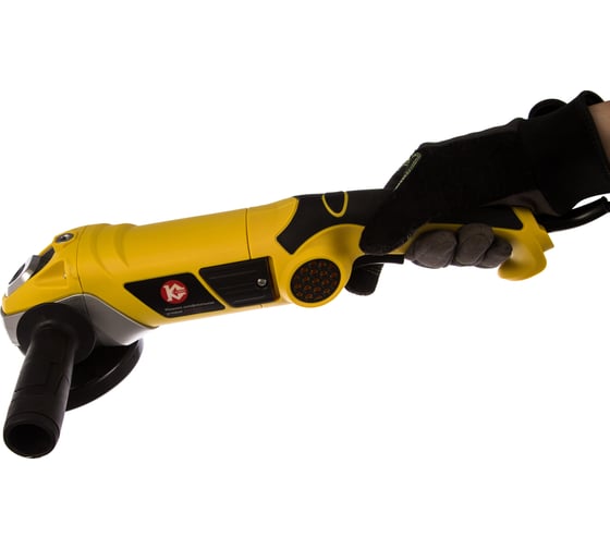 Угловая шлифмашина КАЛИБР Мастер МШУ-125/1200М, 125 мм, 12000 об/мин, 1200 Вт детальное изображение - 4