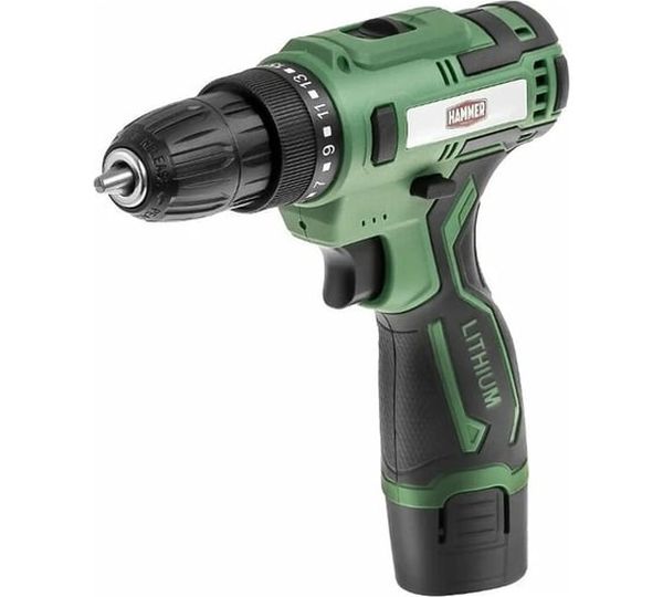 Аккумуляторная дрель-шуруповерт Hammer ACD12/2С 824159, 12 В, 26 Нм, 1,5 А·ч  детальное изображение - 1