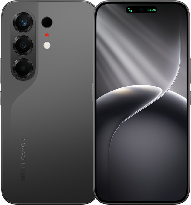 Смартфон Tecno CAMON 50 8/256 Гб, Лунный чёрный, Dual nano-SIM детальное изображение - 1