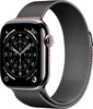 Умные часы Apple Watch Series 11 42 мм, Natural Titanium Case with Natural Milanese Loop, GPS + Cellular, Серебристый вариант - 2