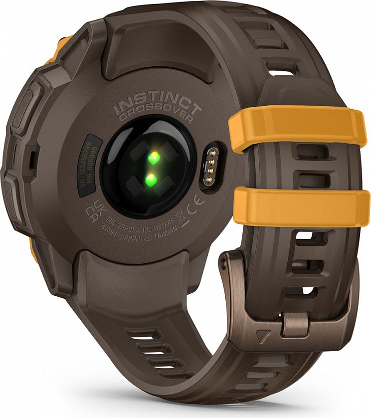 Смарт-часы Instinct Crossover AMOLED, 50 мм, Бронзовый детальное изображение - 2
