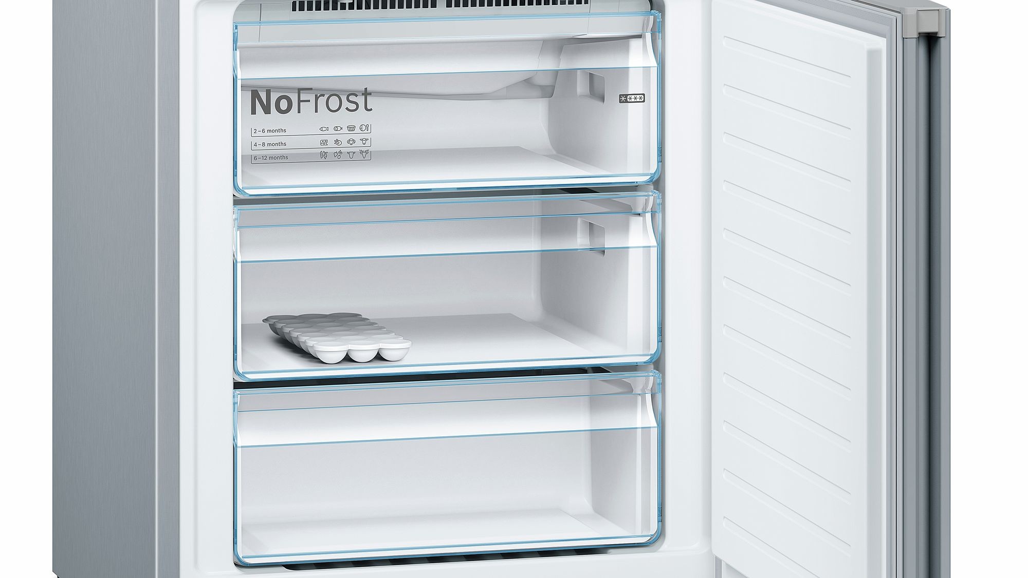 Холодильник Bosch KGN49XL30, Серебристый детальное изображение - 3