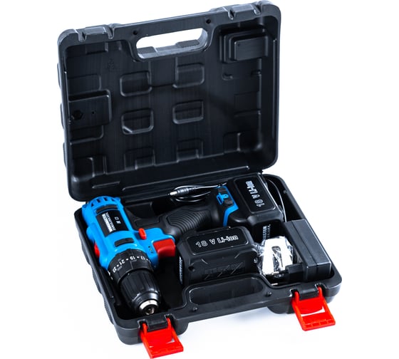 Аккумуляторная дрель-шуруповерт WorkMaster АШ-18ЛВ, 18 В, 28 Нм, 1,5 А·ч детальное изображение - 33