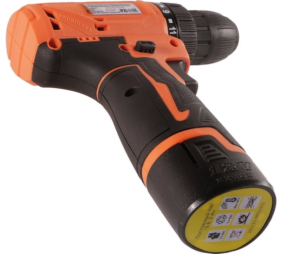 Аккумуляторная дрель-шуруповерт Союз ДШС-12П1, 45 Нм, 12 В детальное изображение - 7