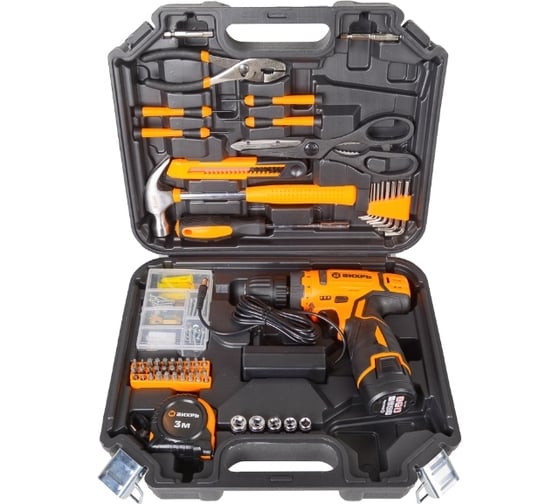 Аккумуляторная дрель-шуруповерт Вихрь ДА-12Л-2КН, 30 Нм, 12 В детальное изображение - 2