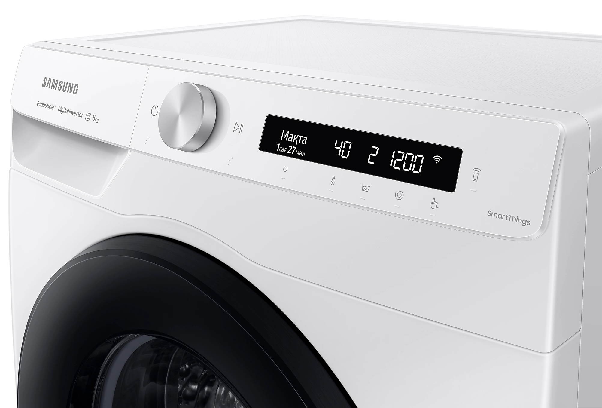 Стиральная машина Samsung WW80A6S24AW, Белый детальное изображение - 8