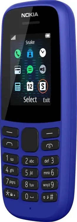 Мобильный телефон Nokia 105 (2019) TA-1174, 8 Мб, Синий, Dual mini-SIM детальное изображение - 4