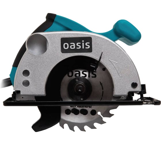 Электрическая циркулярная пила OASIS PC-140, 140 мм, 6000 об/мин, 1100 Вт детальное изображение - 1
