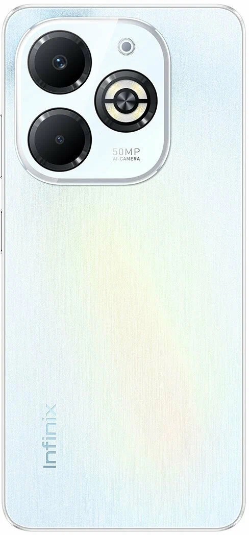 Смартфон Infinix Smart 8 Plus 4/64 Гб, Белая галактика, 2 nano SIM детальное изображение - 3