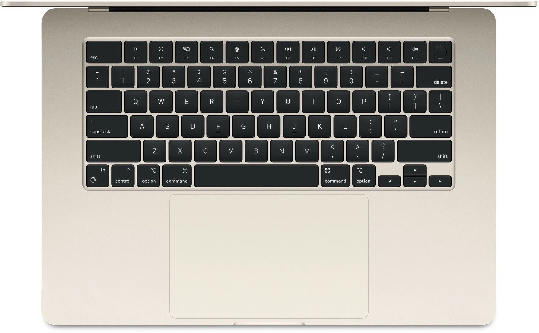 Ноутбук Apple MacBook Air 15 на M2, RAM 8 ГБ, Starlight, SSD 256 ГБ, Apple graphics 10-core детальное изображение - 5