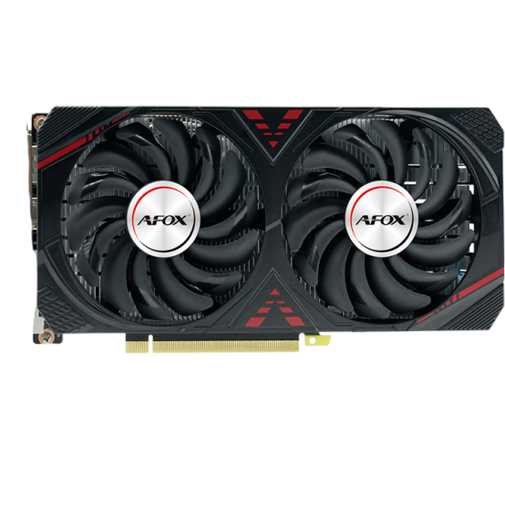 Видеокарта AFOX NVIDIA GeForce RTX 3050, AF3050-8GD6H5, 8 ГБ, Черный детальное изображение - 4