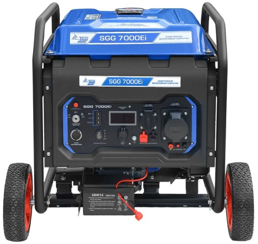 Генератор бензиновый ТСС SGG 7000Ei 060027, 7 кВт, Синий детальное изображение - 2