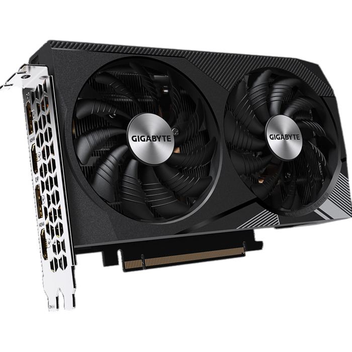 Видеокарта Gigabyte NVIDIA GeForce RTX 3060, GV-N3060WF2-12GD, 12 ГБ, Черный детальное изображение - 3
