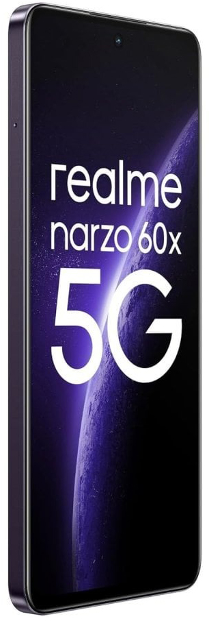 Смартфон Realme Narzo 60x 5G 128 ГБ, Фиолетовый, Dual nano SIM детальное изображение - 2