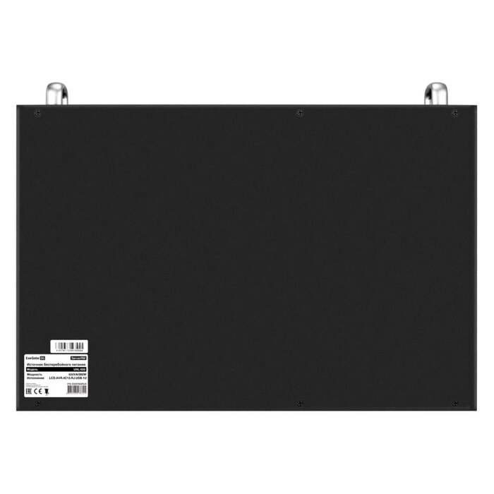 ИБП ExeGate 1U ServerRM UNL-650.LCD.AVR.4C13.RJ.USB.1U №4