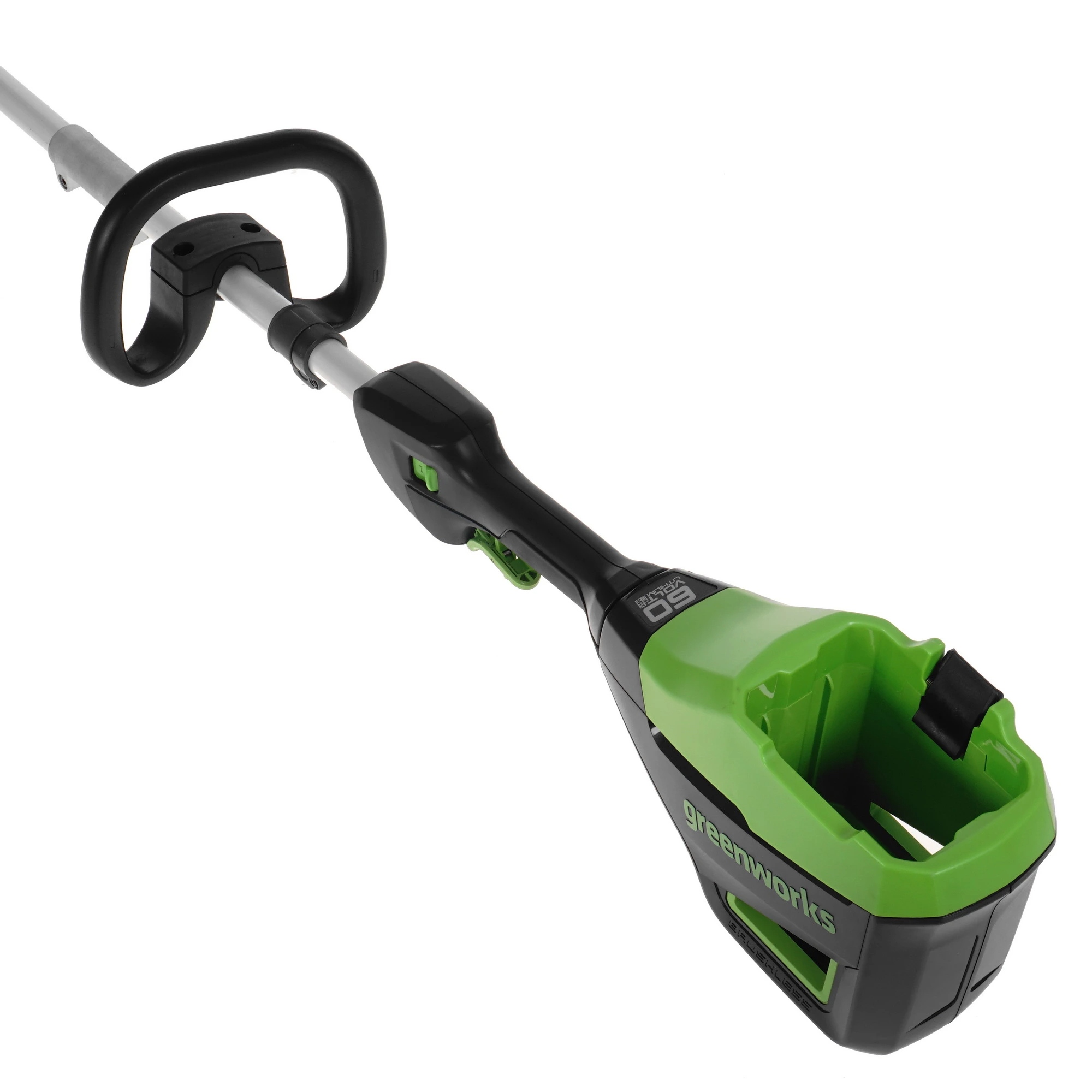 Триммер аккумуляторный Greenworks GD60LT (2108307), без АКБ и ЗУ, Зеленый детальное изображение - 4