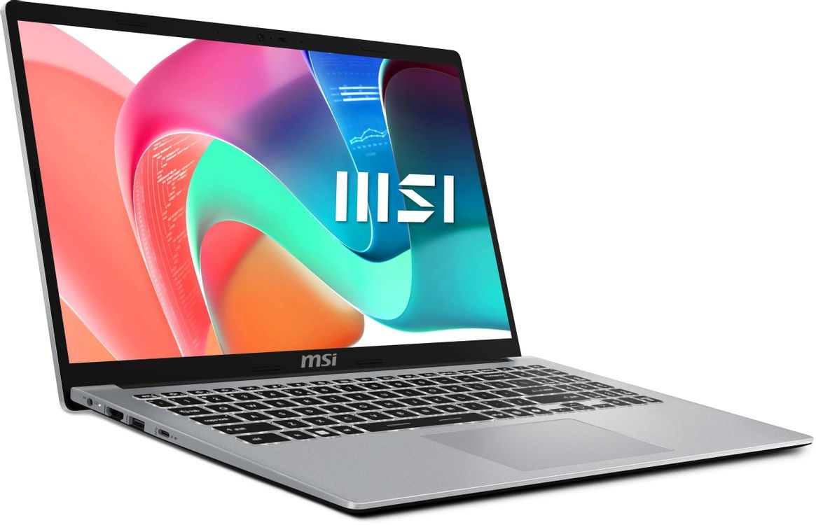Ноутбук MSI Modern 15 F1MG-815RU, Intel Core i5 120U, RAM 16 ГБ, Серебряный, SSD 512 ГБ, Intel Graphics, без ОС детальное изображение - 3